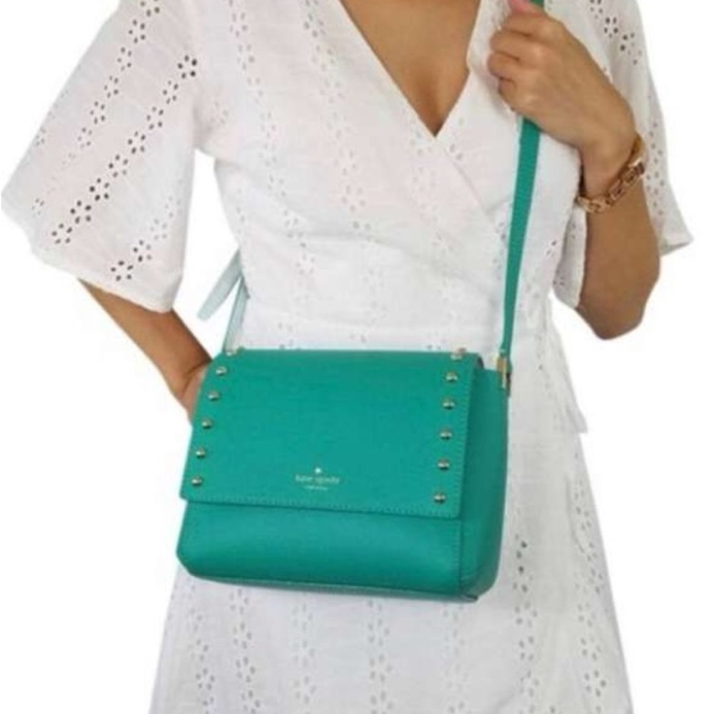 Kate Spade Leather Studded Crossbody Bag